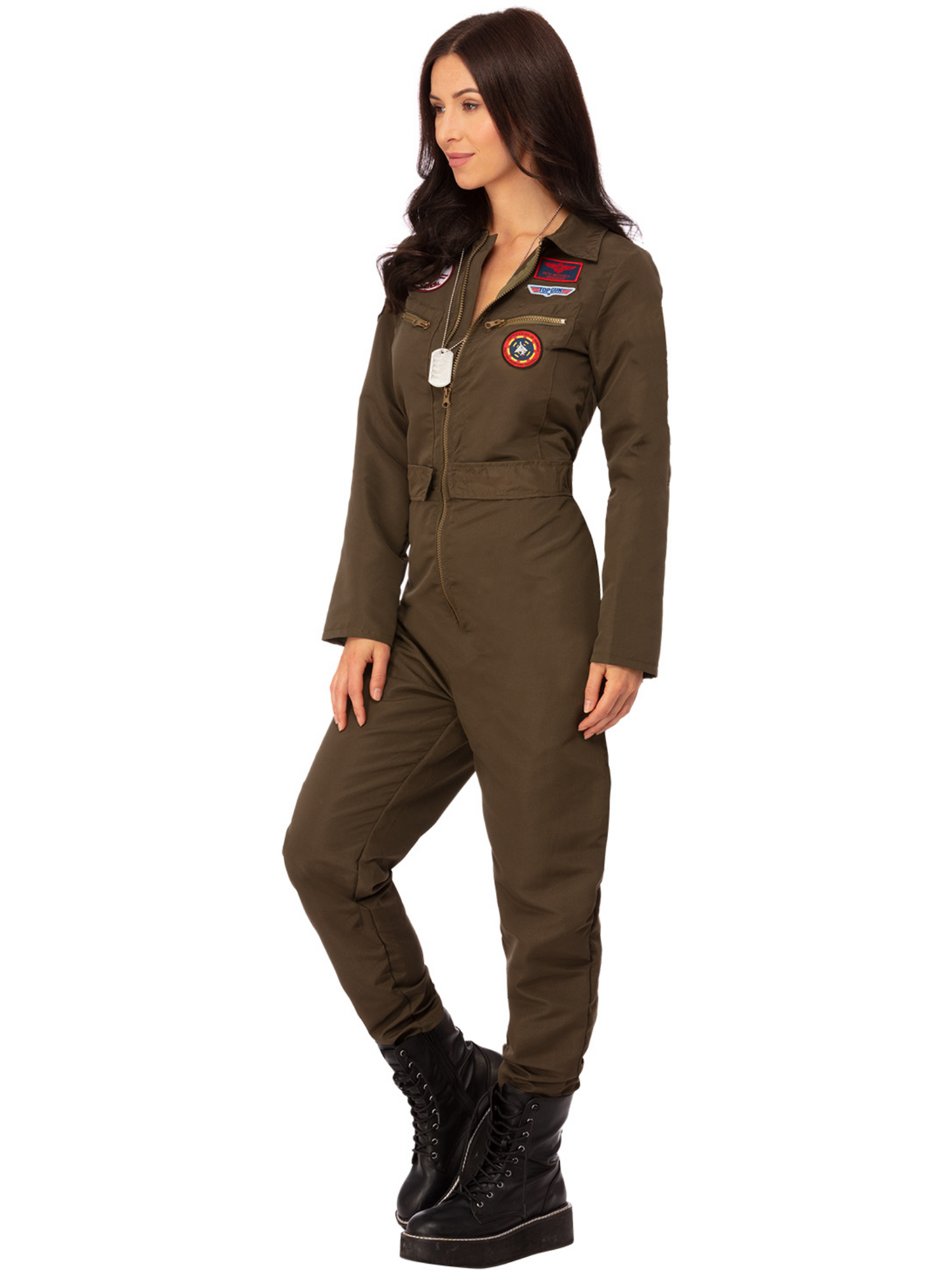 Top Gun Ladies Costume with Jumpsuit Wholesale