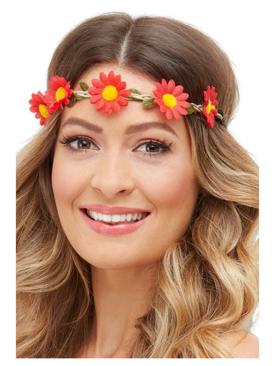 Hawaiian/Hippie Daisy Chain Headband Wholesale