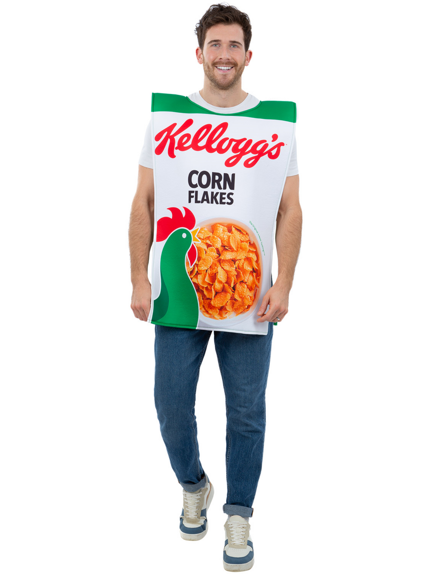 Kelloggs Corn Flakes Cereal Box Costume Wholesale