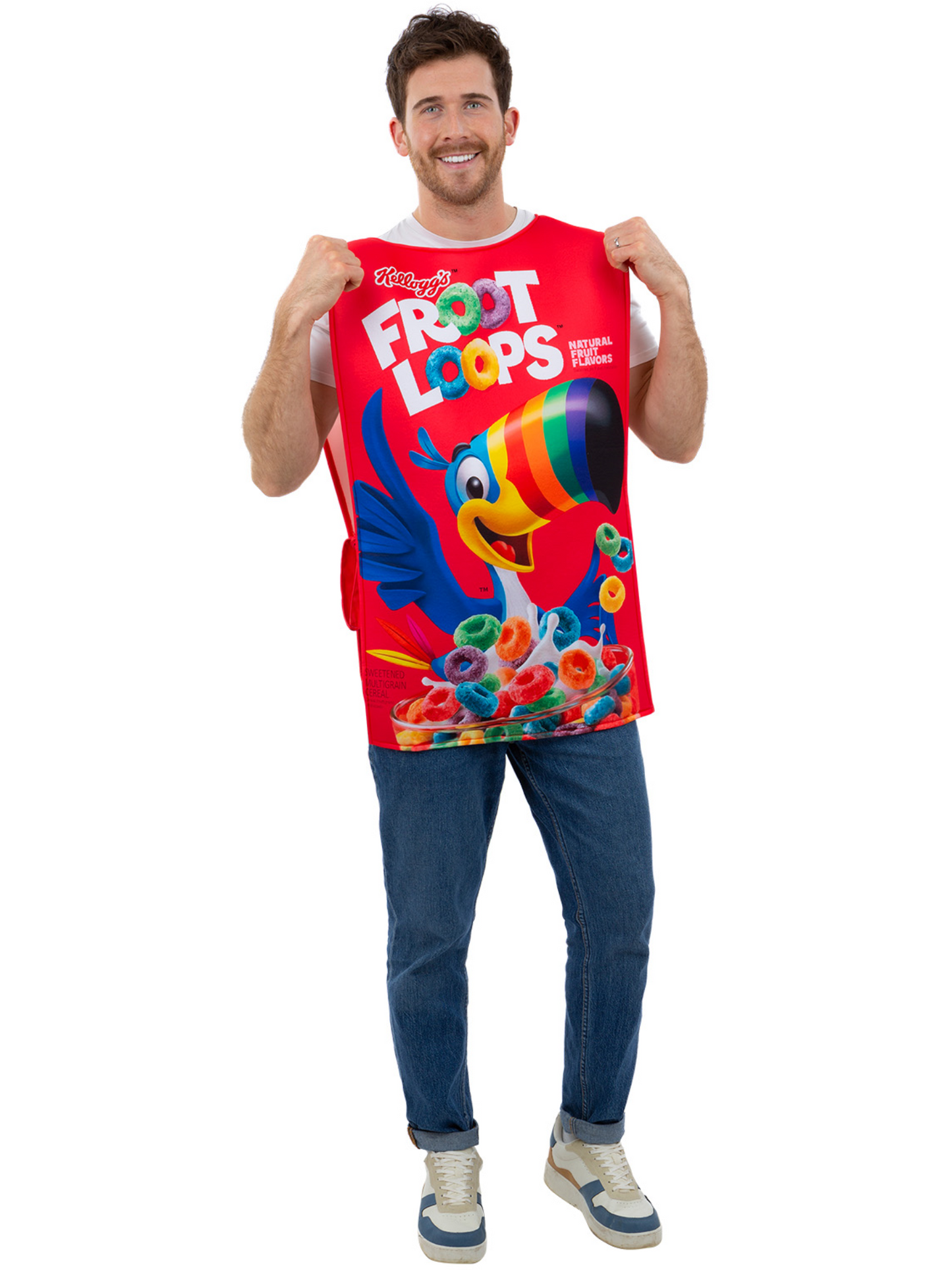 Kelloggs Fruit Loops Cereal Box Costume Wholesale