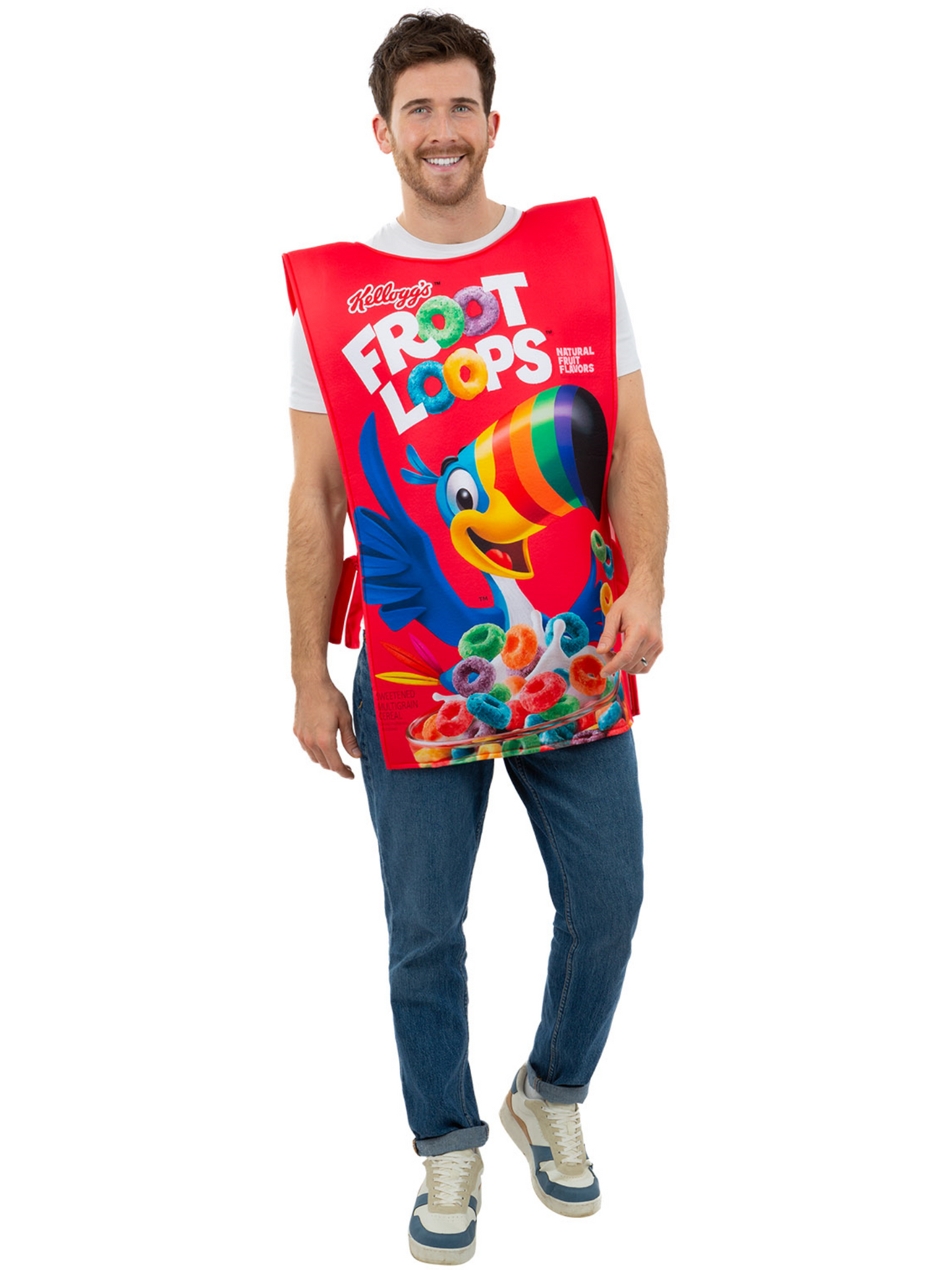 Kelloggs Fruit Loops Cereal Box Costume Wholesale