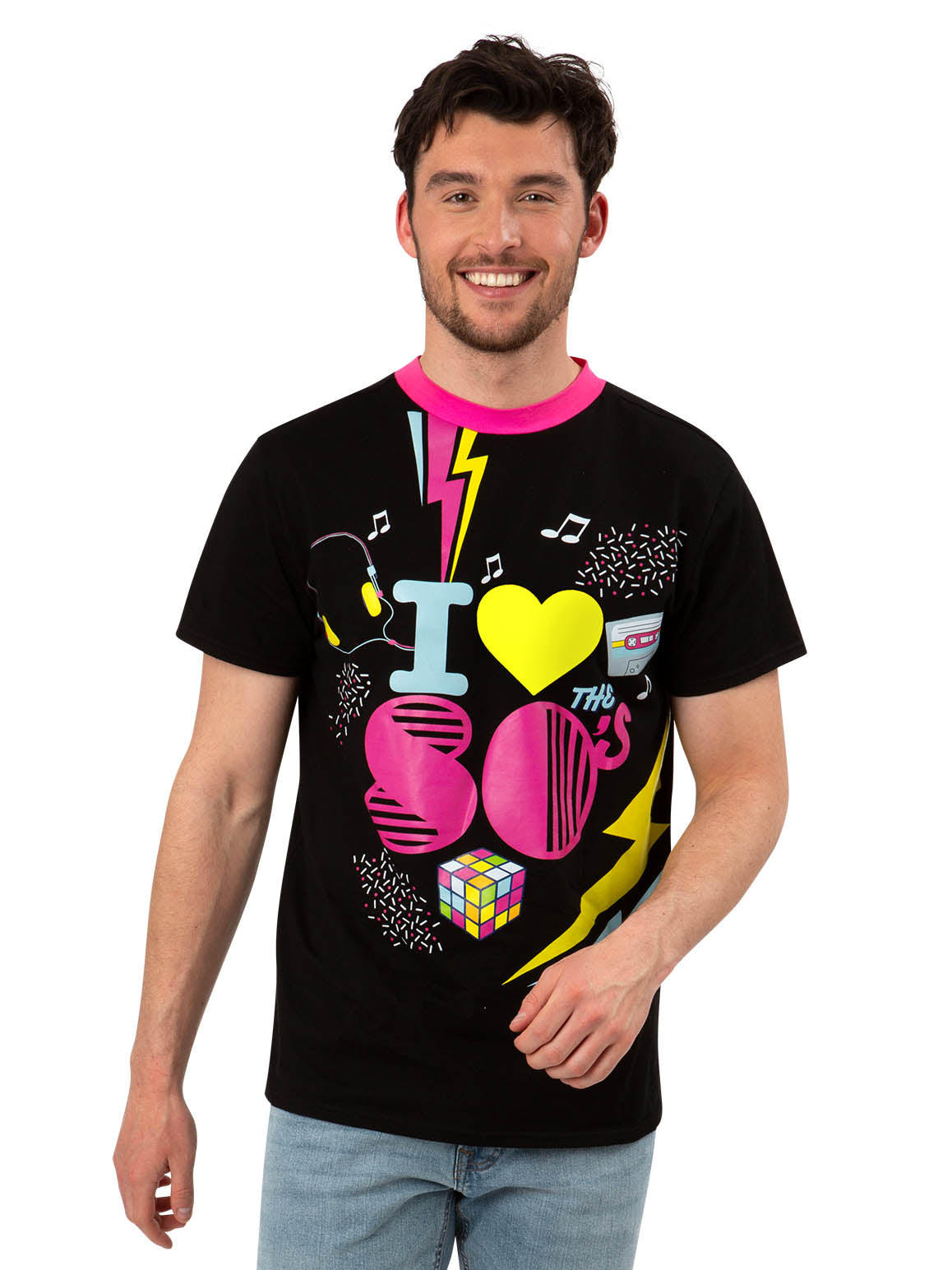 Unisex 1980s Printed T-Shirt Wholesale