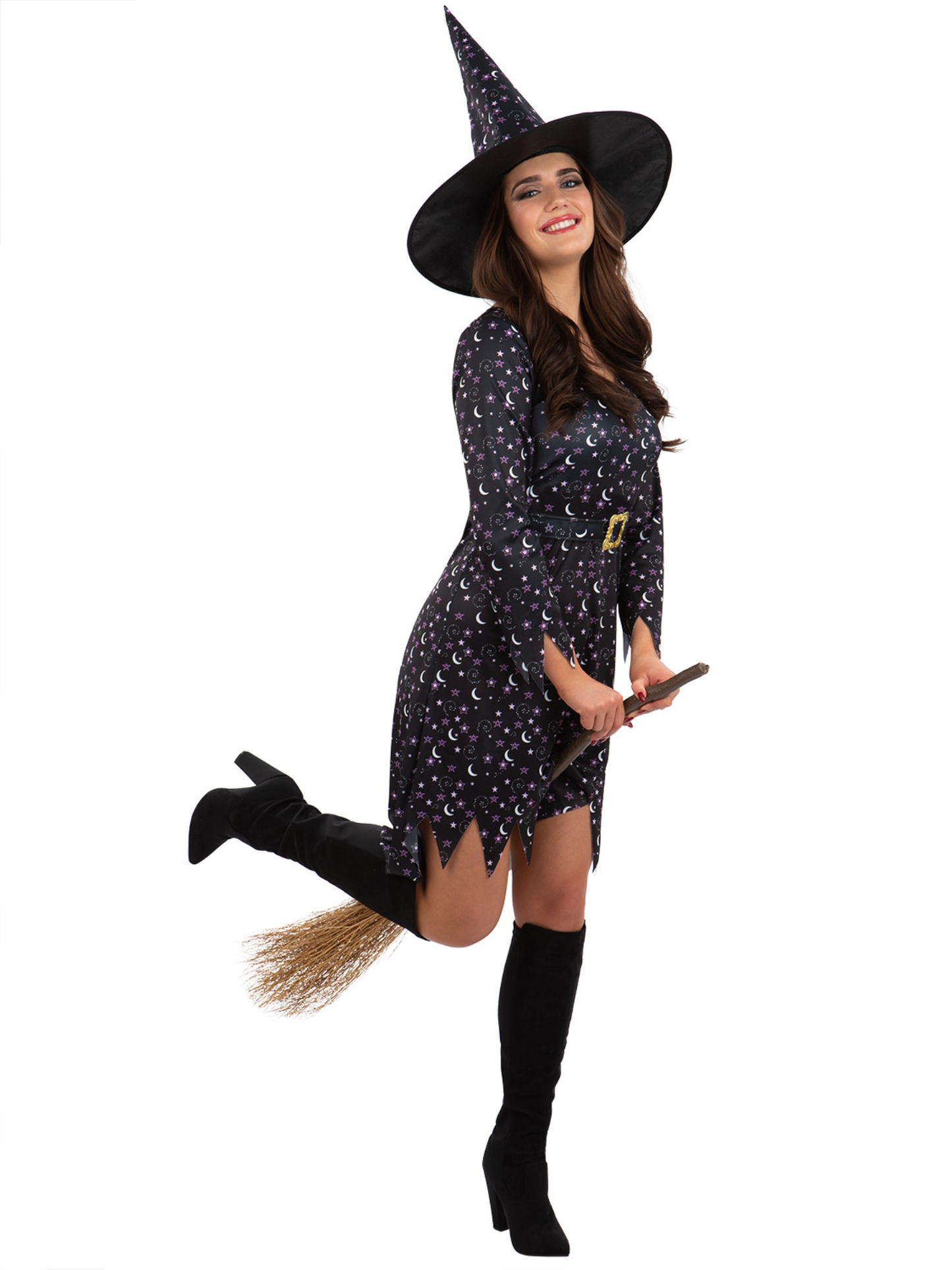 Moon & Stars Witch Costume Wholesale