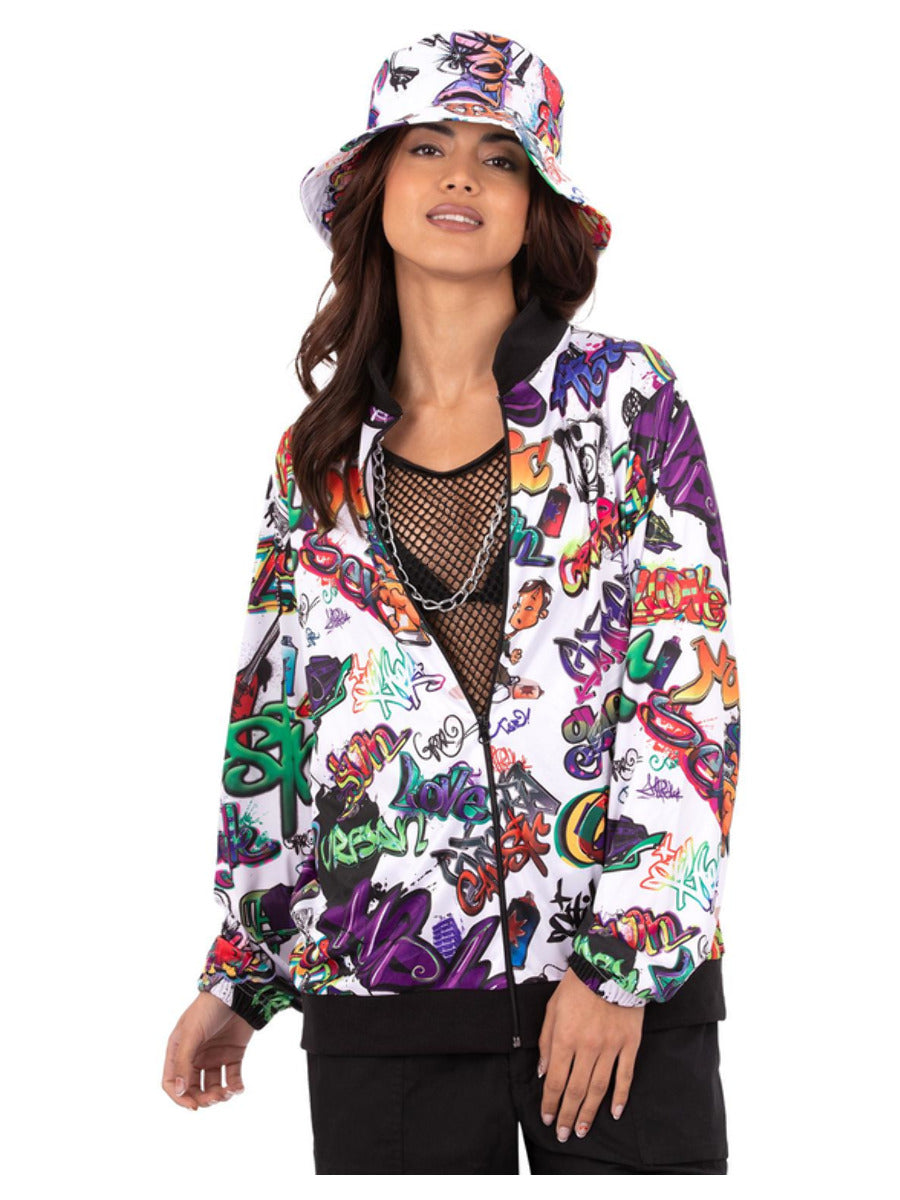 90s Hip Hop Graffiti Jacket Wholesale