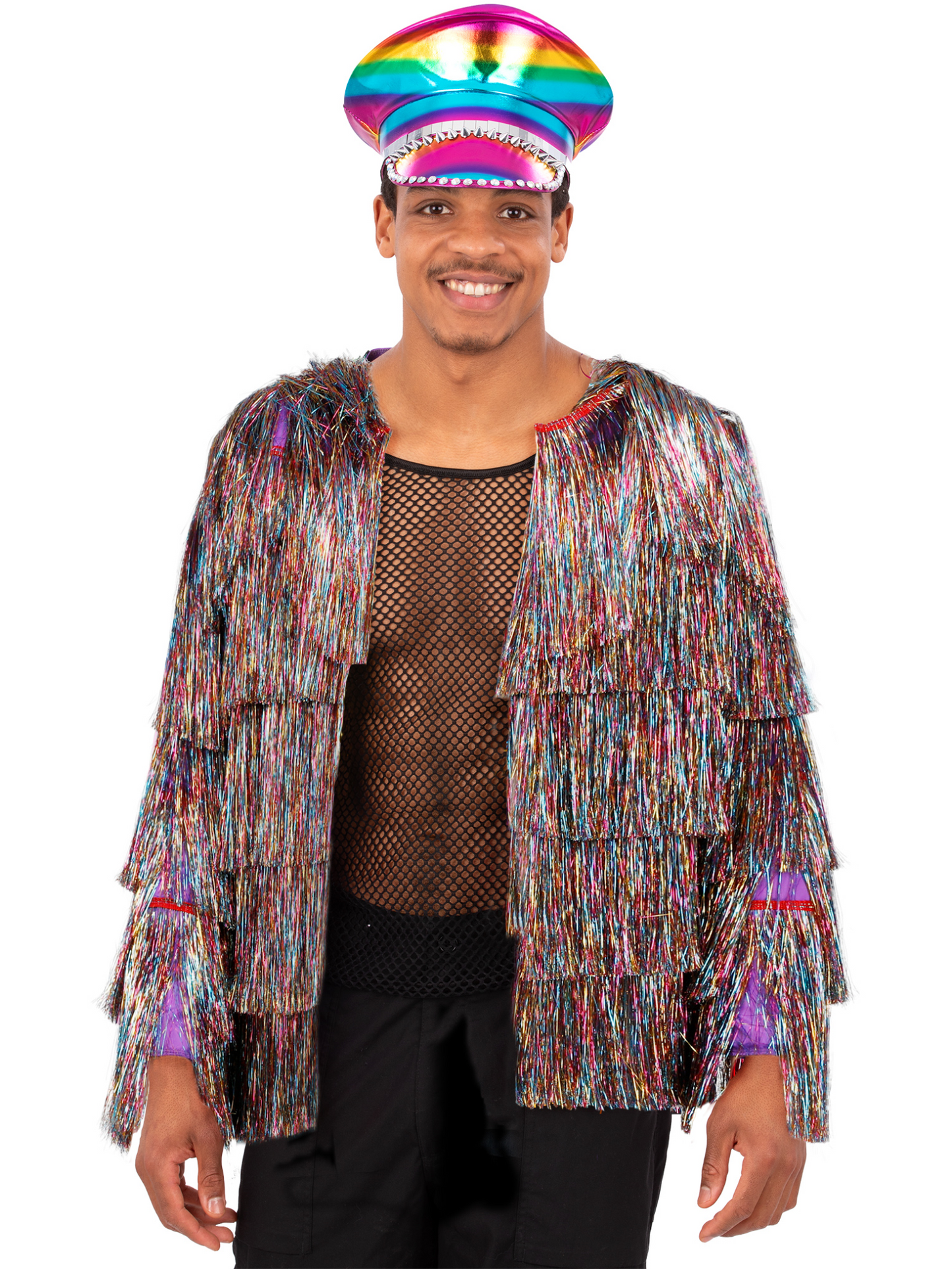 Fever Tinsel Festival Jacket, Rainbow Dreams Wholesale