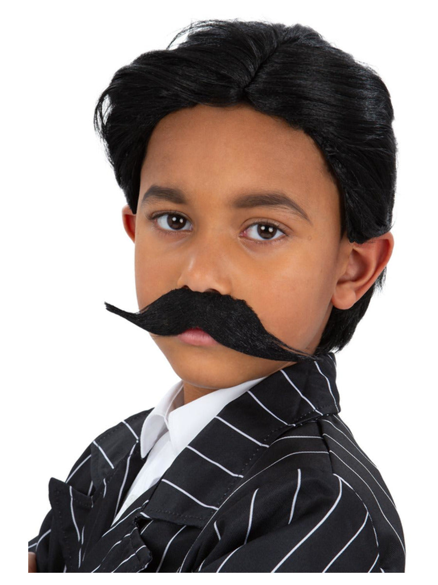 Boys Gothic Gangster Wig Tash