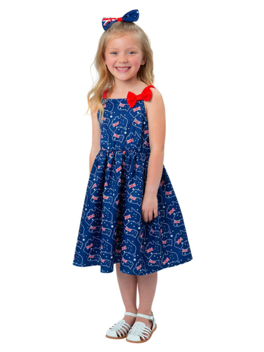 Girls Australia Flag Dress Wholesale