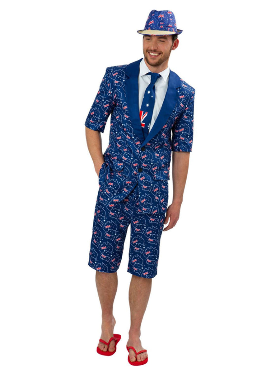 Stand Out Suit Australia Flag Mens Wholesale