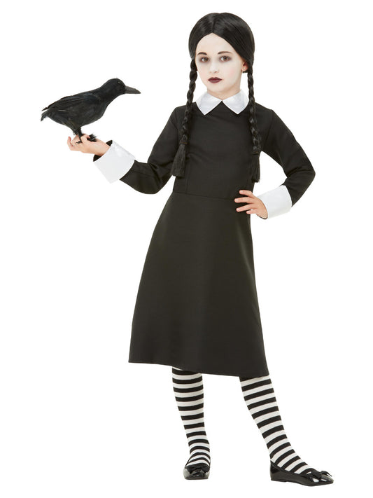 Gothic School Girl Costume, Black Wholesale