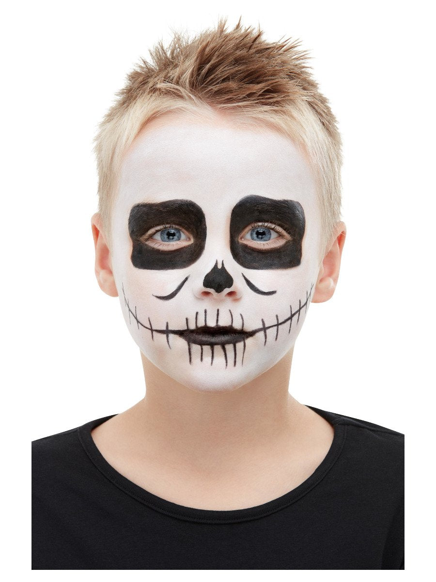 Smiffys Make-Up FX, Kids Skeleton Kit, Aqua Wholesale