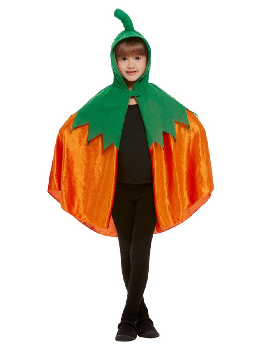 Pumpkin Hooded Cape Wholesale