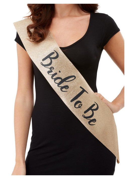 Deluxe Glitter Bride To Be Sash Wholesale