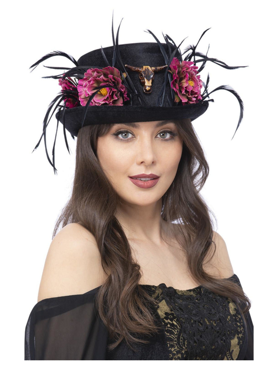 Floral Horn Top Hat Wholesale