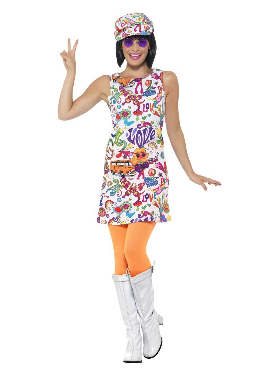 60s Groovy Chick Costume Wholesale