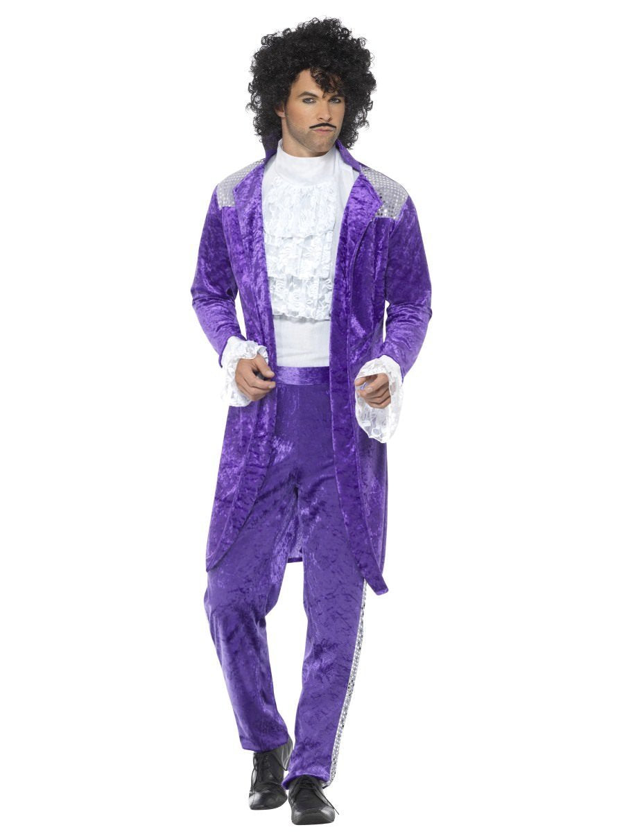 80s Purple Musician Costume Wholesale