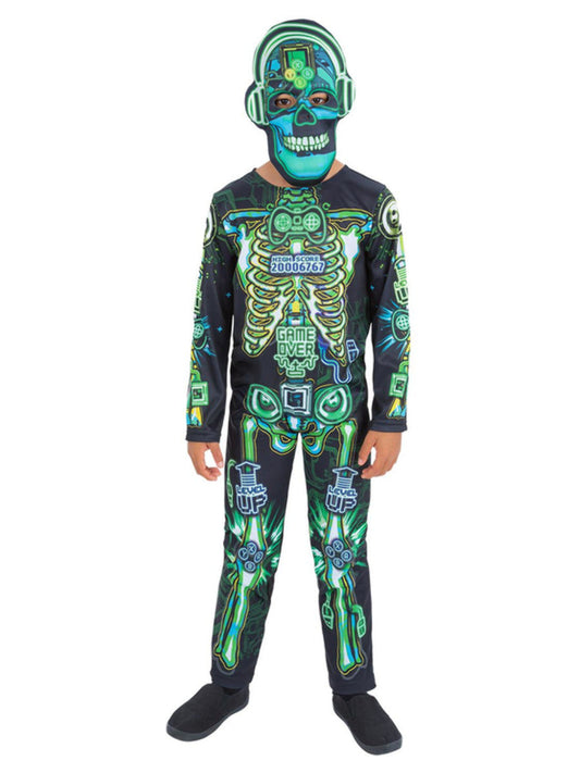 Glow in the Dark Tech Skeleton Costume Wholesale