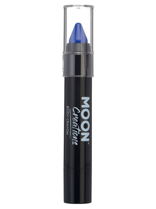 Moon Creations Body Crayons, Dark Blue, 3.2g Single