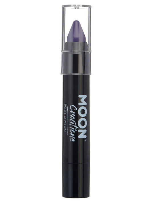 Moon Creations Body Crayons, Purple, 3.2g Single