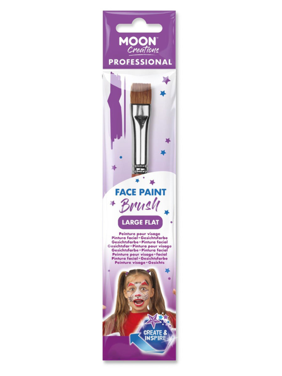 Moon Creations Professional Brush, Large Flat