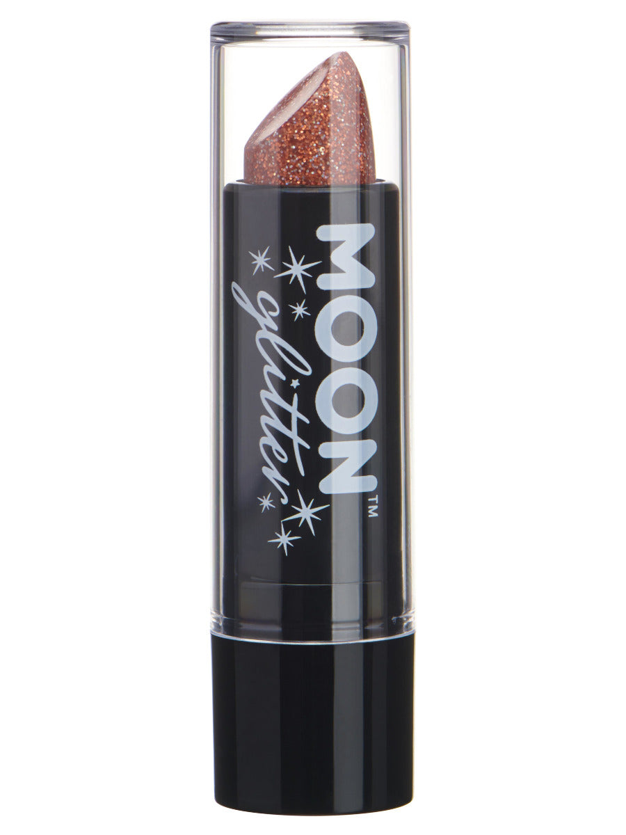 Moon Glitter Holographic Glitter Lipstick, Rose Gold, Single, 4.2g