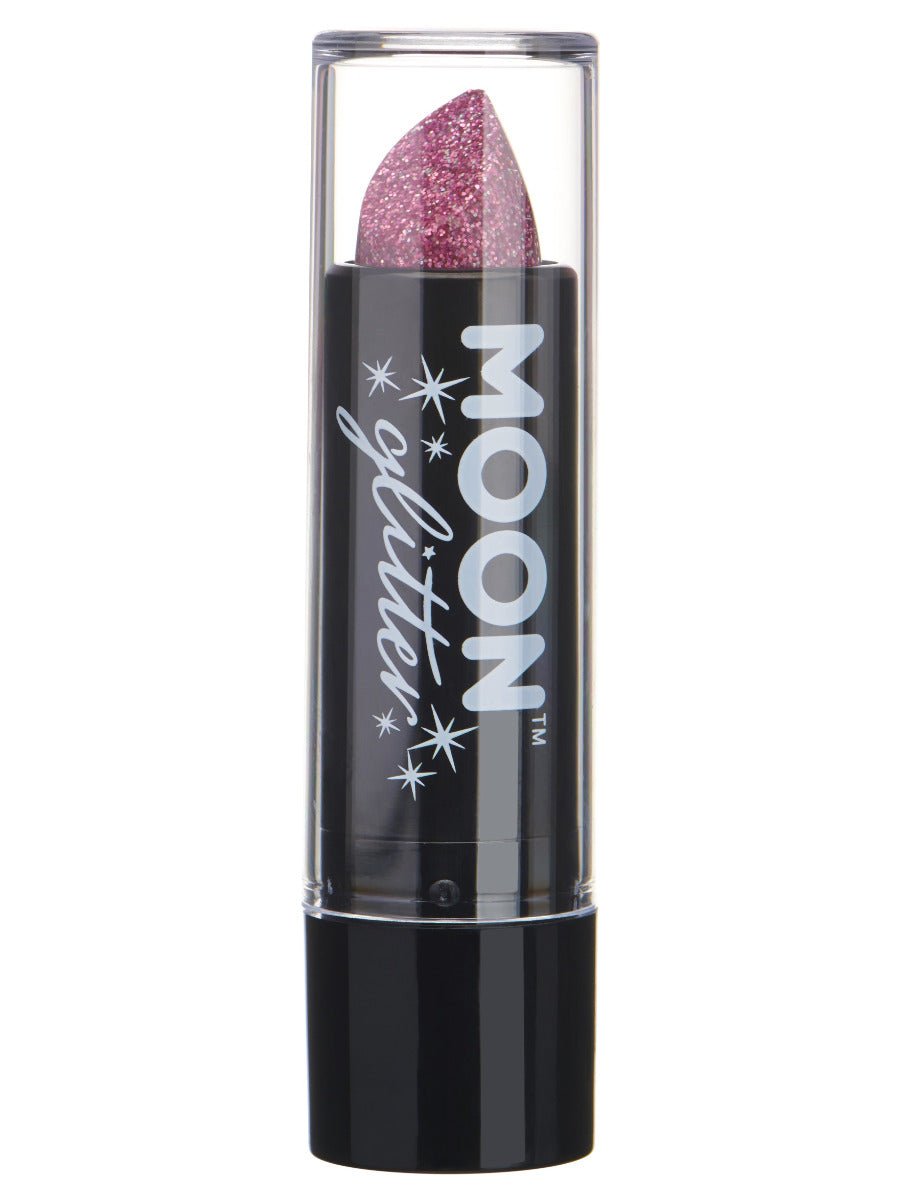 Moon Glitter Holographic Glitter Lipstick, Pink, Single, 4.2g