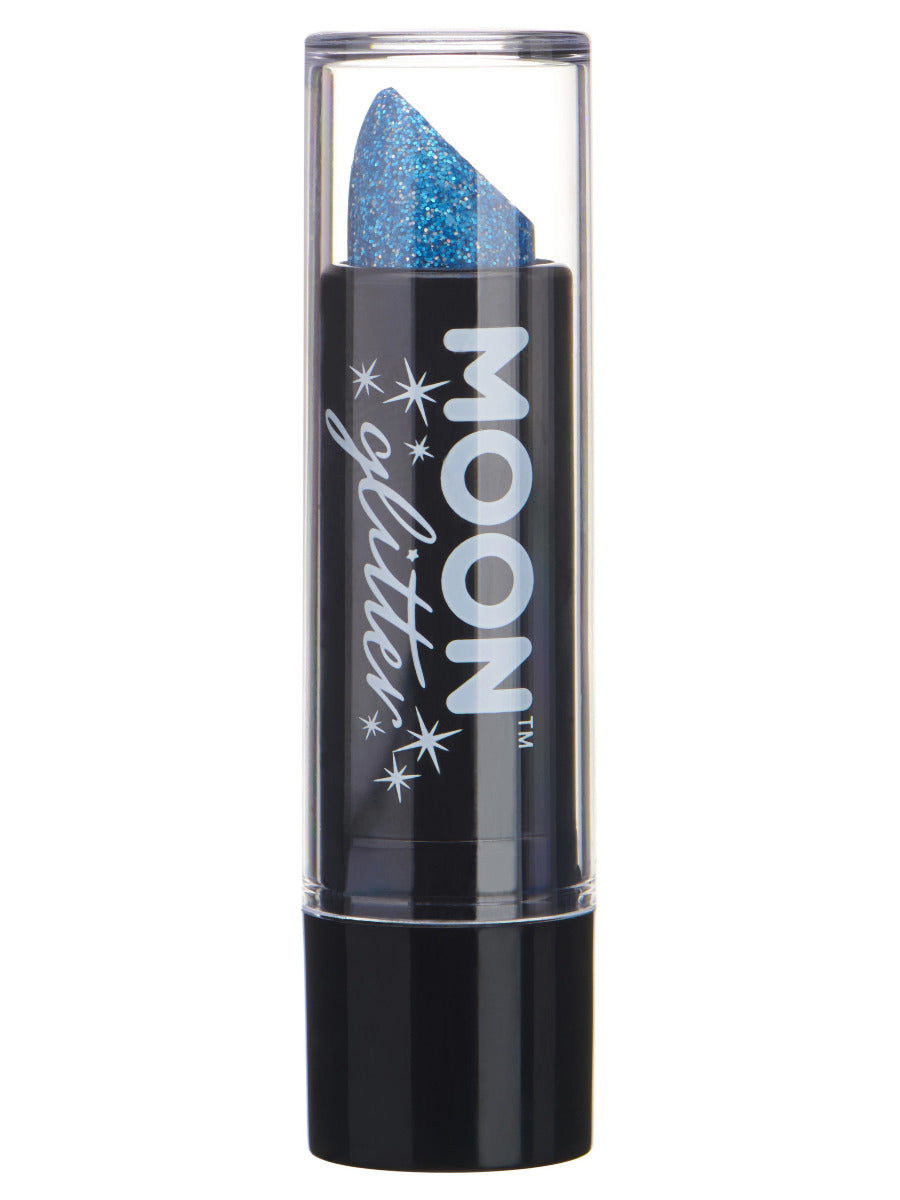 Moon Glitter Holographic Glitter Lipstick, Blue, Single, 4.2g