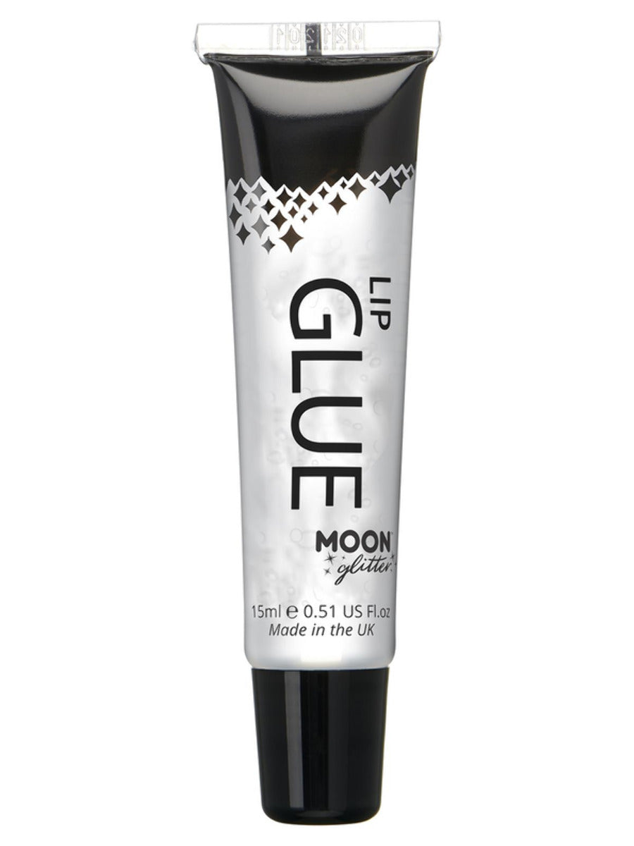 Moon Glitter Lip Glue, Clear, Single