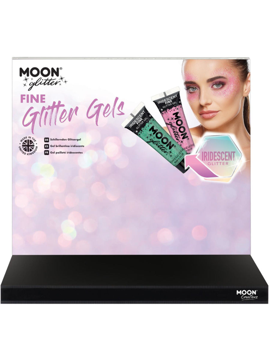 Moon Glitter Iridescent Glitter Gel, CDU (no stock)