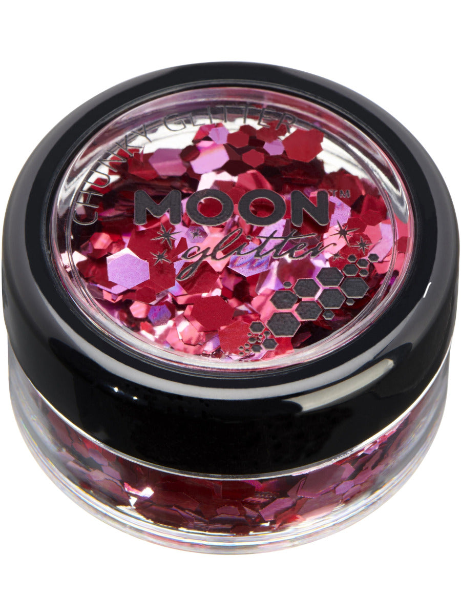 Moon Glitter Mystic Chunky Glitter, Mixed Colours, Single, 3g, Valentines