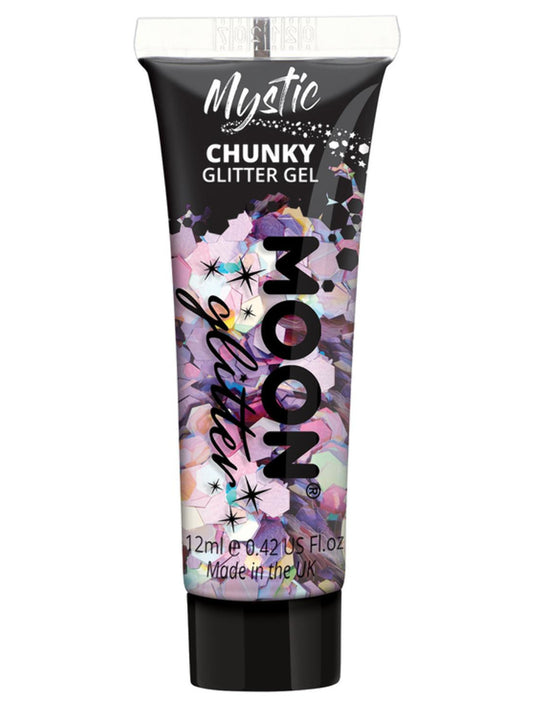 Moon Glitter Mystic Chunky Glitter Gel, Mixed Colours, Single, 12ml, Fairytale