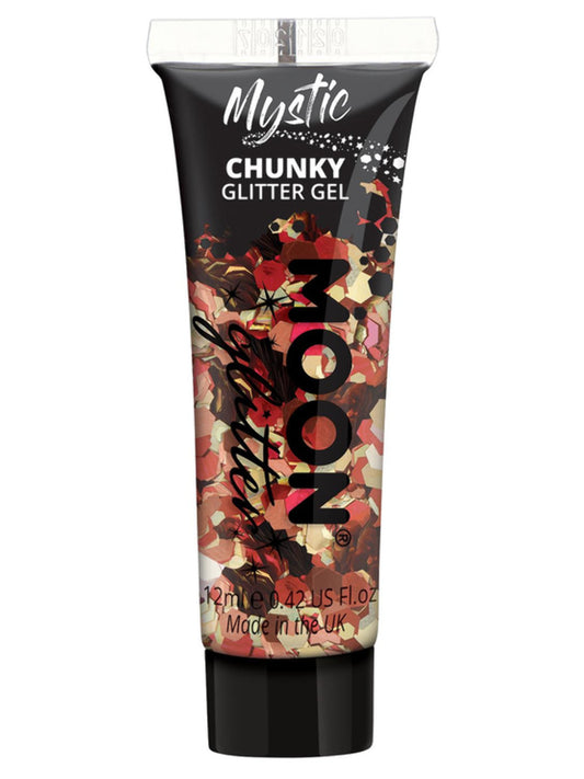 Moon Glitter Mystic Chunky Glitter Gel, Mixed Colours, Single, 12ml, Autumn