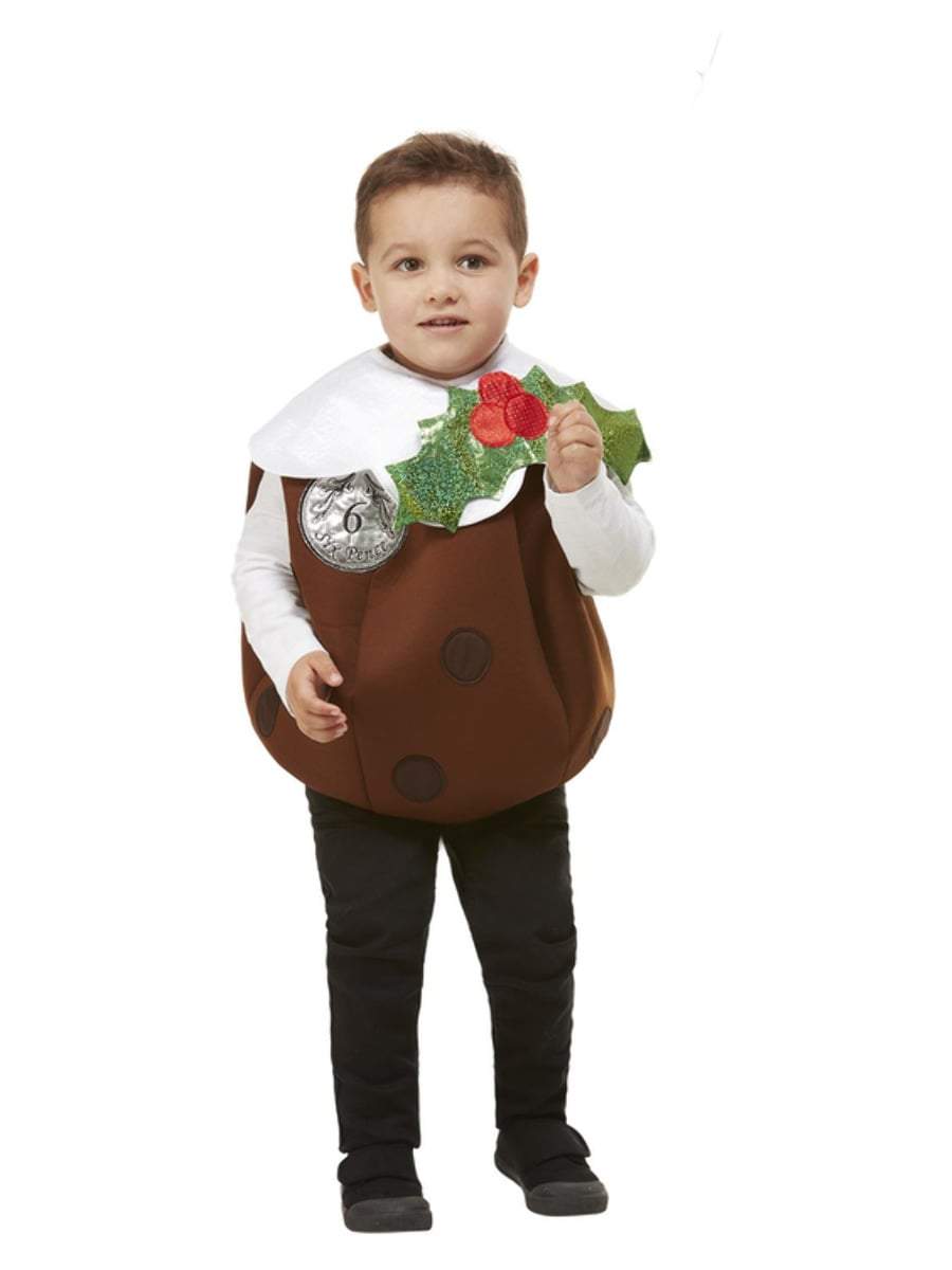 Kids Christmas Pudding Costume Wholesale