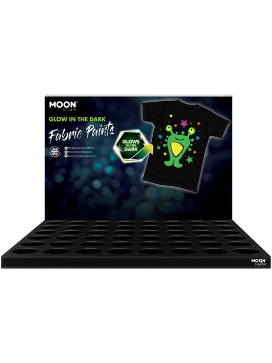 Moon Glow - Glow in the Dark Fabric Paint, 30ml CDU no stock