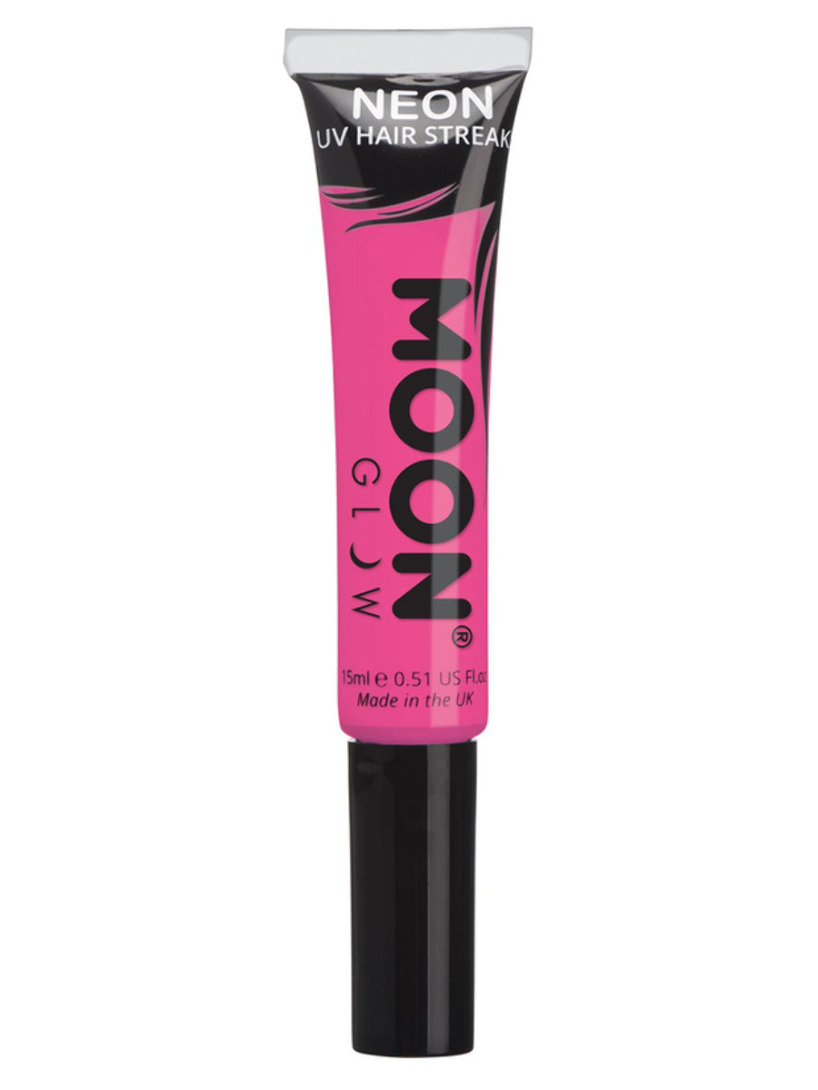 Moon Glow Intense Neon UV Hair Streaks, Intense Pi, Single, 15ml