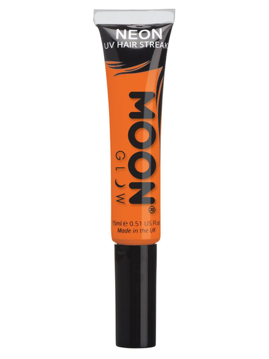 Moon Glow Intense Neon UV Hair Streaks, Intense Or, Single, 15ml