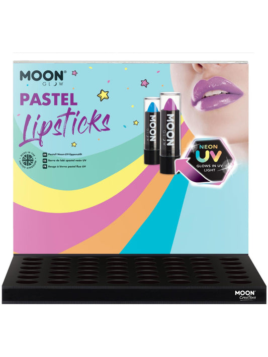 Moon Glow Pastel Neon UV Lipstick, CDU (no stock)