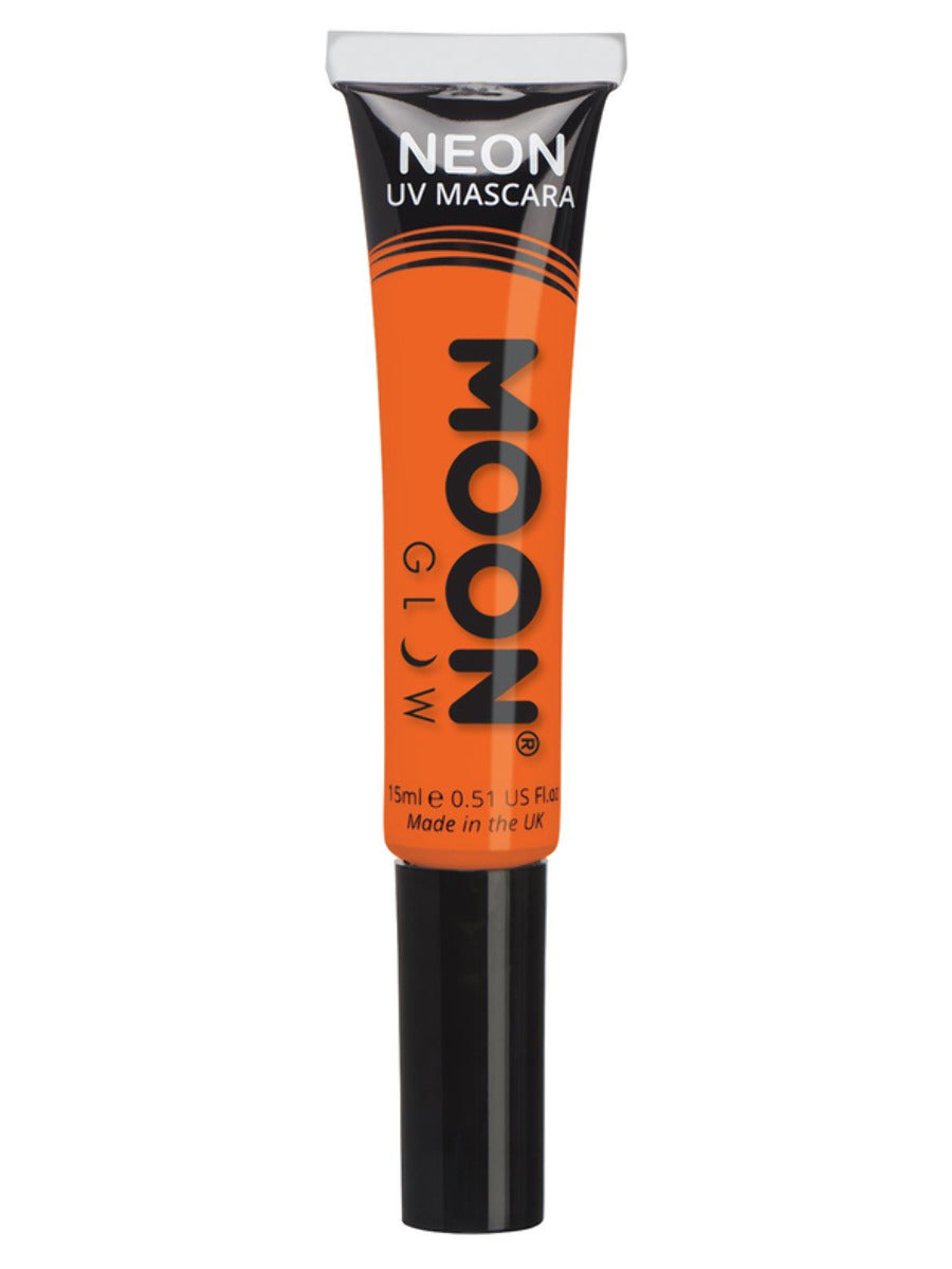 Moon Glow Intense Neon UV Mascara, Intense Orange, Single, 15ml