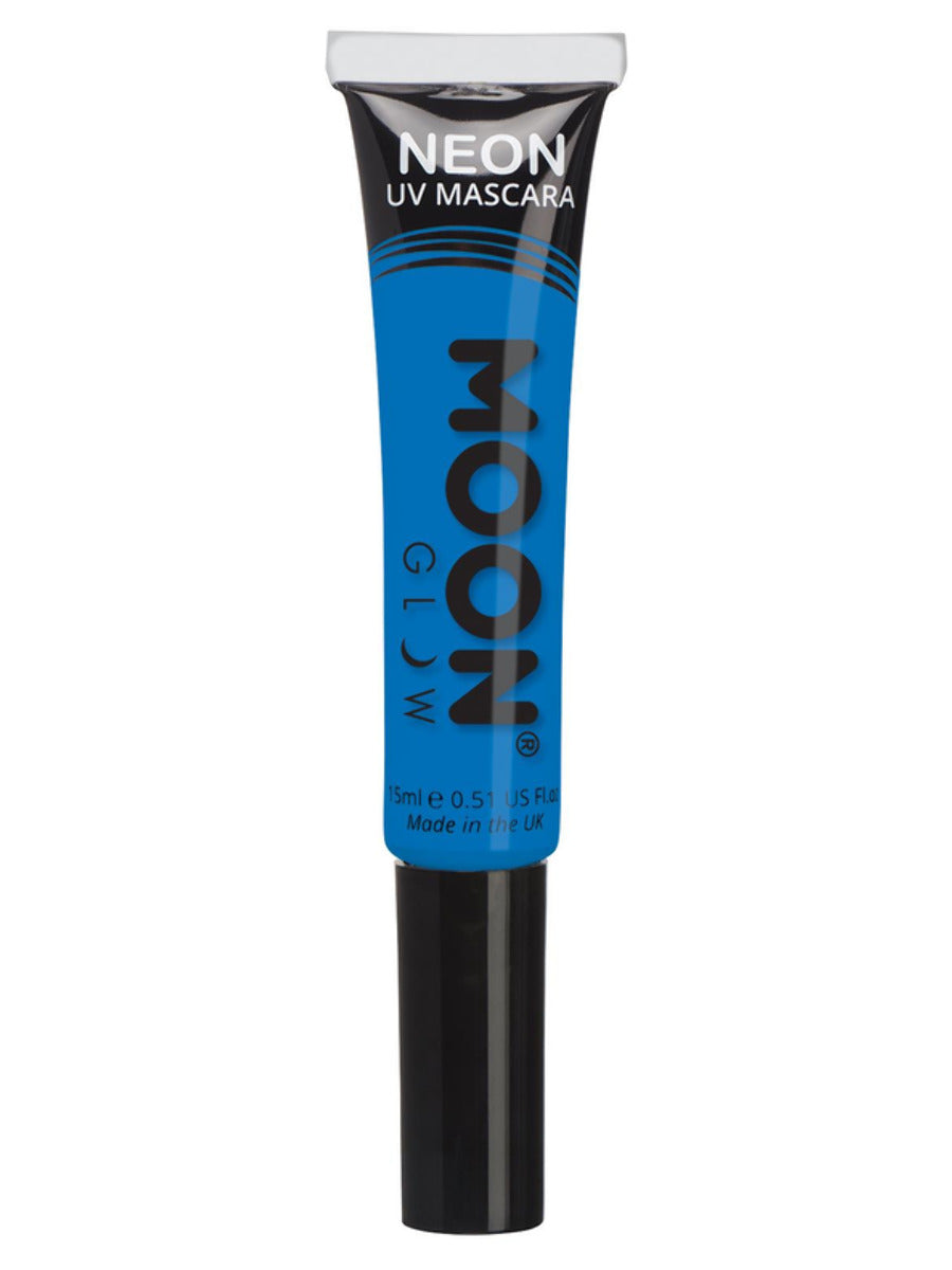 Moon Glow Intense Neon UV Mascara, Intense Blue, Single, 15ml