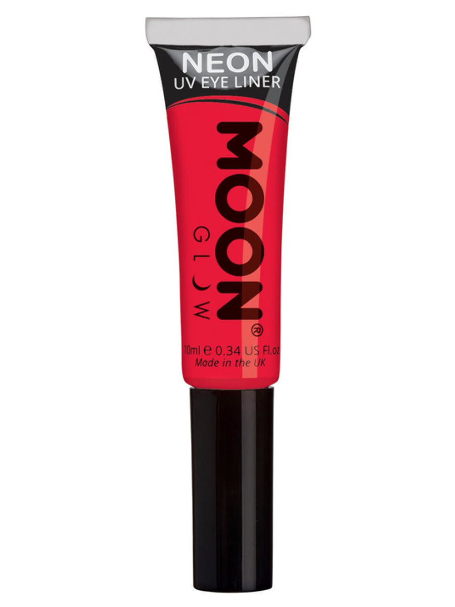 Moon Glow Intense Neon UV Eye Liner, Intense Red, Single, 10ml