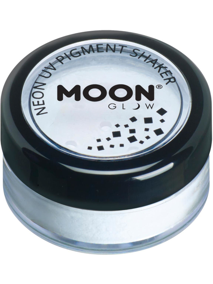 Moon Glow Intense Neon UV Pigment Shakers, White, Single, 4.2g