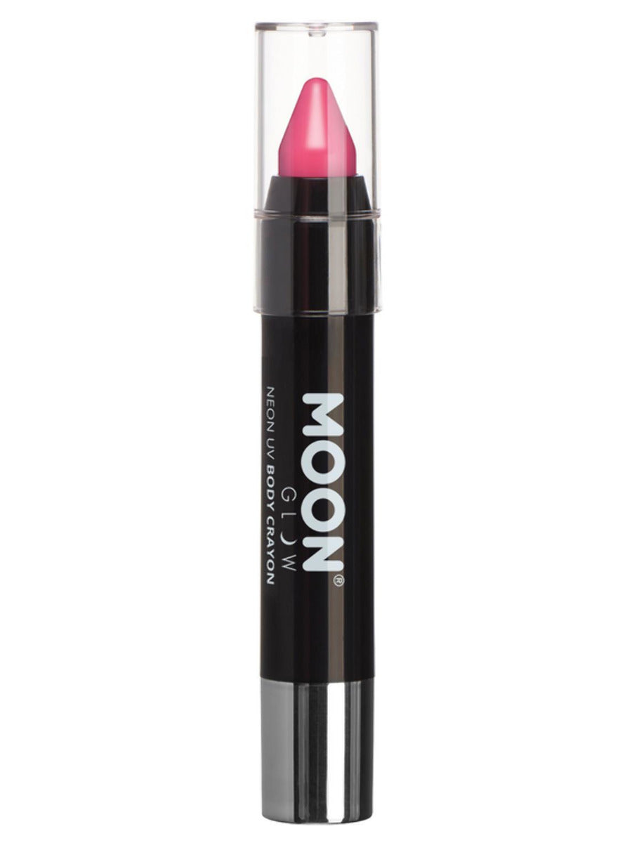 Moon Glow Intense Neon UV Body Crayons, Intense Pi, Single, 3.2g