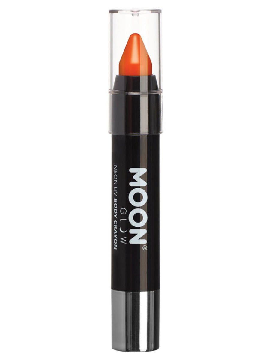 Moon Glow Intense Neon UV Body Crayons, Intense Or, Single, 3.2g