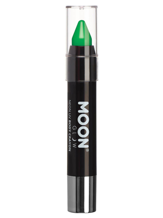 Moon Glow Intense Neon UV Body Crayons, Intense Gr, Single, 3.2g