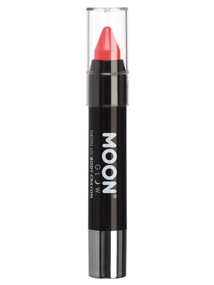 Moon Glow Pastel Neon UV Body Crayons, Pastel Cora, Single, 3.2g