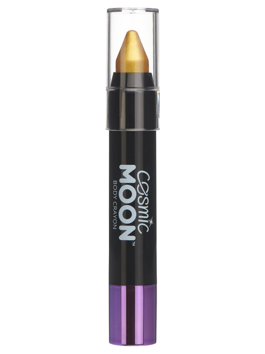 Cosmic Moon Metallic Body Crayon, Gold, Single, 3.2g