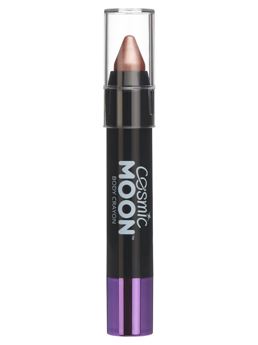 Cosmic Moon Metallic Body Crayon, Rose Gold, Single, 3.2g