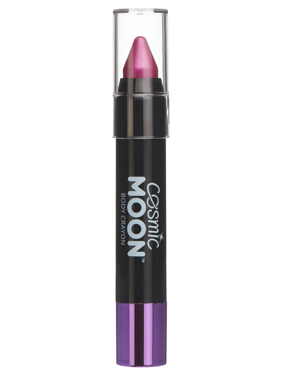 Cosmic Moon Metallic Body Crayon, Pink, Single, 3.2g