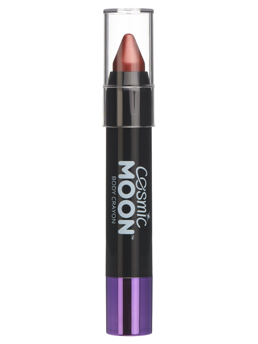 Cosmic Moon Metallic Body Crayons, Red, Single, 3.2g