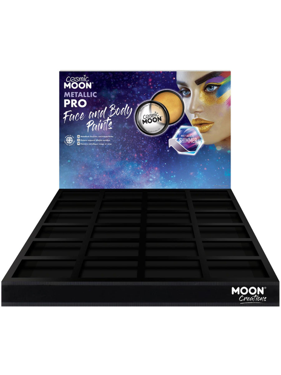 Cosmic Moon Metallic Pro Face Paint Cake Pots, CDU (no stock), 36g