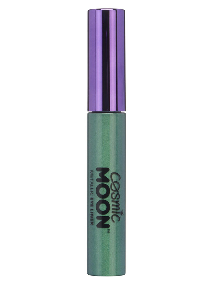 Cosmic Moon Metallic Eye Liner, Green, Single, 10ml